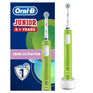 Kids Junior Green Electric Toothbrush for Ages 6+