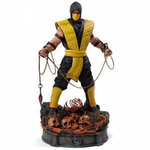 Iron Studios Mortal Kombat Estatua a escala 1:10 Scorpion 22 cm