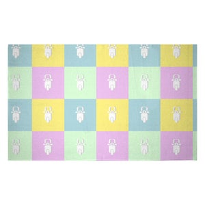 Decorsome Moped Pattern Woven Rug