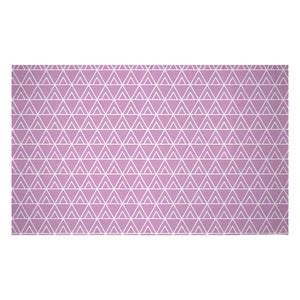 Decorsome Linear Triangles Woven Rug