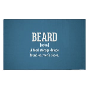 Beard Definition Woven Rug
