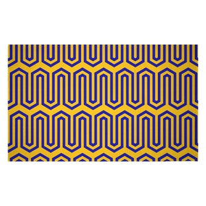 Decorsome African Inspired Line Pattern Woven Rug