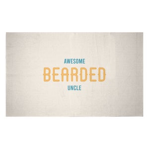 Decorsome Awesome Bearded Uncle Woven Rug