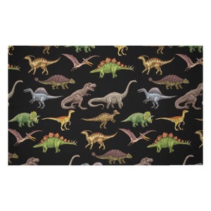 Decorsome Dino Pattern Woven Rug