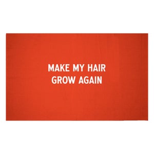 Make My Hair Grow Again Woven Rug