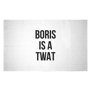 Decorsome Boris Is A Twat Woven Rug