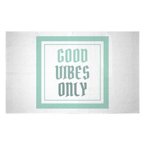 Good Vibes Only Woven Rug