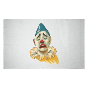 Crying Clown Woven Rug