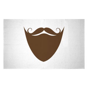 Brown Beard Woven Rug