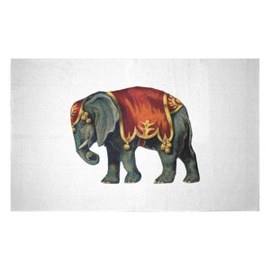 Circus Elephant Woven Rug