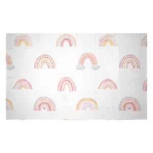 Decorsome Rainbow Pattern Woven Rug
