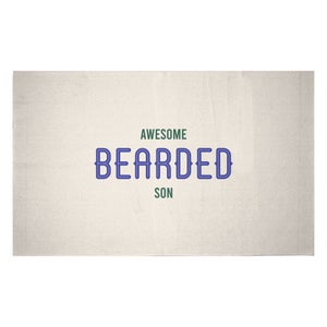 Decorsome Awesome Bearded Son Woven Rug