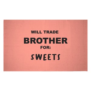 Decorsome Will Trade Brother For Sweets Woven Rug
