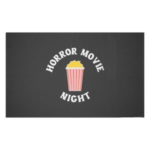 Decorsome Horror Movie Night Woven Rug