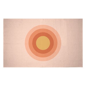 Decorsome Summer Retro Rainbow Woven Rug