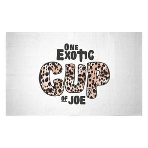 One Exotic Cup Of Joe Woven Rug