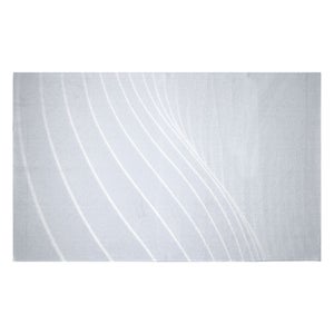 White Lines Woven Rug