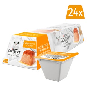 GOURMET Revelations with Chicken Adult Wet Cat Food 24x57g