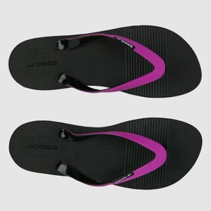Women's Saturate II Flip Flops Black