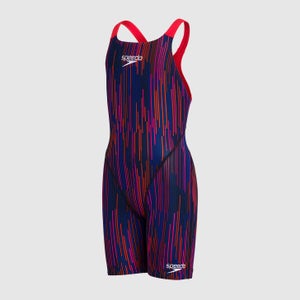 Combinaison Fille Fastskin Endurance+ Dos ouvert Noire