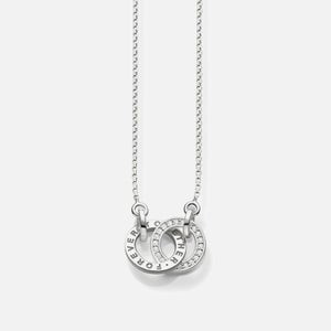 THOMAS SABO Women's Forever Together Necklace - Silver