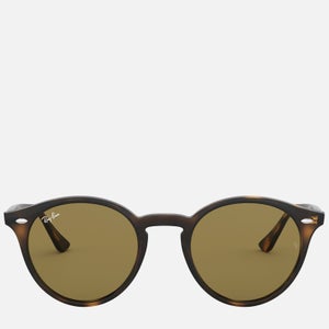 Ray-Ban Round Acetate Tortoiseshell Sunglasses - Brown