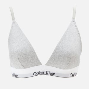 Calvin Klein Women's Triangle Bra Grey