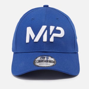 MP New Era 9Forty baseballpet - Felblauw/Wit