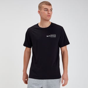 MYPRO Kurzarm-T-Shirt — Schwarz