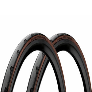 Continental Grand Prix 5000 Clincher Road Tyre Twin Pack - Transparent