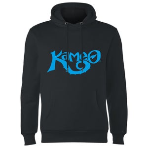 Rare Embroidered Kameo Logo Hoodie - Black