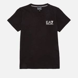 EA7 Boys' Core Identity T-Shirt - Black