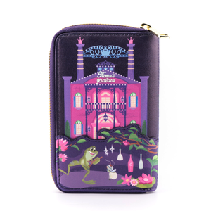 Loungefly Disney Princess And The Frog Tiana's Palace Zip Around Wallet