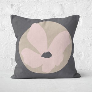Abstract Natural Flower Square Cushion