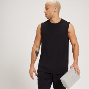MP vīriešu sporta krekls ar pazeminātu rokas izgriezumu “Composure” — Melns