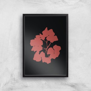Cut Out Leaves Giclee Art Print