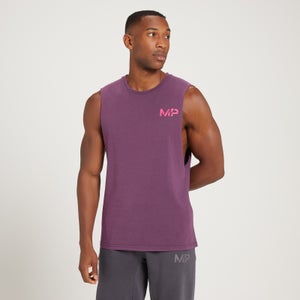 MP vīriešu sporta krekls ar pazeminātu rokas izgriezumu “Adapt Washed” — Tumši violets