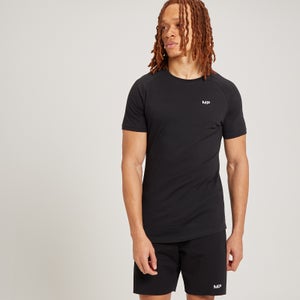 Облегающая мужская футболка Form с коротким рукавом — Цвет: Черный