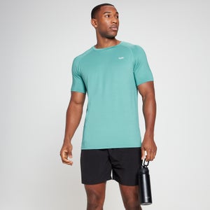 Męski T-shirt treningowy z krótkimi rękawami z kolekcji MP – Smoke Green