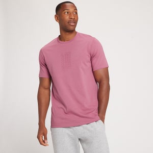 MP vyriški „Repeat MP Graphic“ marškinėliai trumpomis rankovėmis – Rausvai violetinė