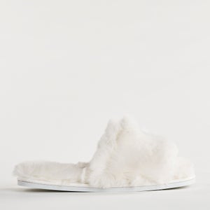 KARL LAGERFELD Women's Salotto II Slide Slippers - White