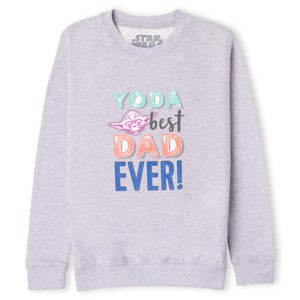 El mejor papá de Star Wars Yoda! Sudadera para hombre - Gris