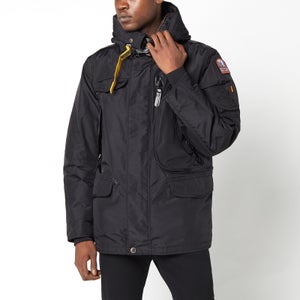 Parajumpers Men's Right Hand Base Hooded Down Jacket - Black