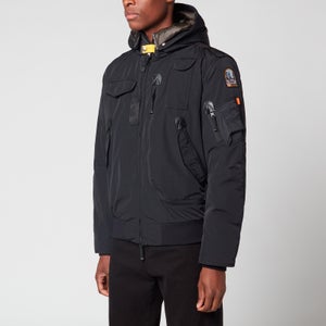 Parajumpers Men's Gobi Light Hooded Bomber Jacket - Black