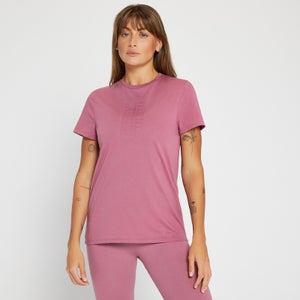 MP moteriški „Repeat MP“ marškinėliai – Rausvai violetinė