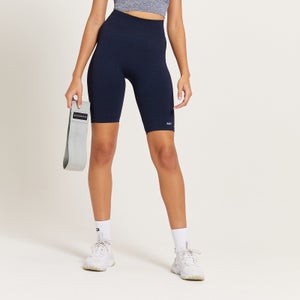 MP Curve magasított derekú, női kerékpáros rövidnadrág - Galaxy kék melír