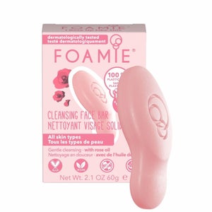 FOAMIE Face Bar Rose Oil and Vitamin B3 for All Skin Types 68g