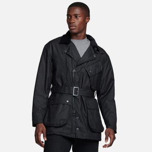 Barbour X Engineered Garments Men's Lenox Wax Jacket - Black