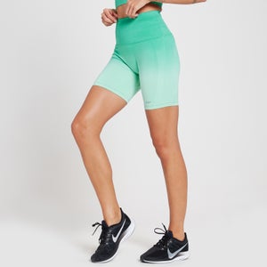 Pantalón corto de ciclismo sin costuras Velocity Ultra para mujer de MP - Verde hielo
