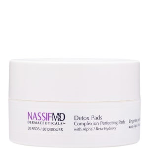 NassifMD Dermaceuticals Original Complexion Perfecting Exfoliating and Detoxification Treatment Pads 30ct